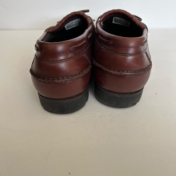 HUNTERS BAY TASSEL LEATHER LOAFERS 10 - Picture 5 of 7